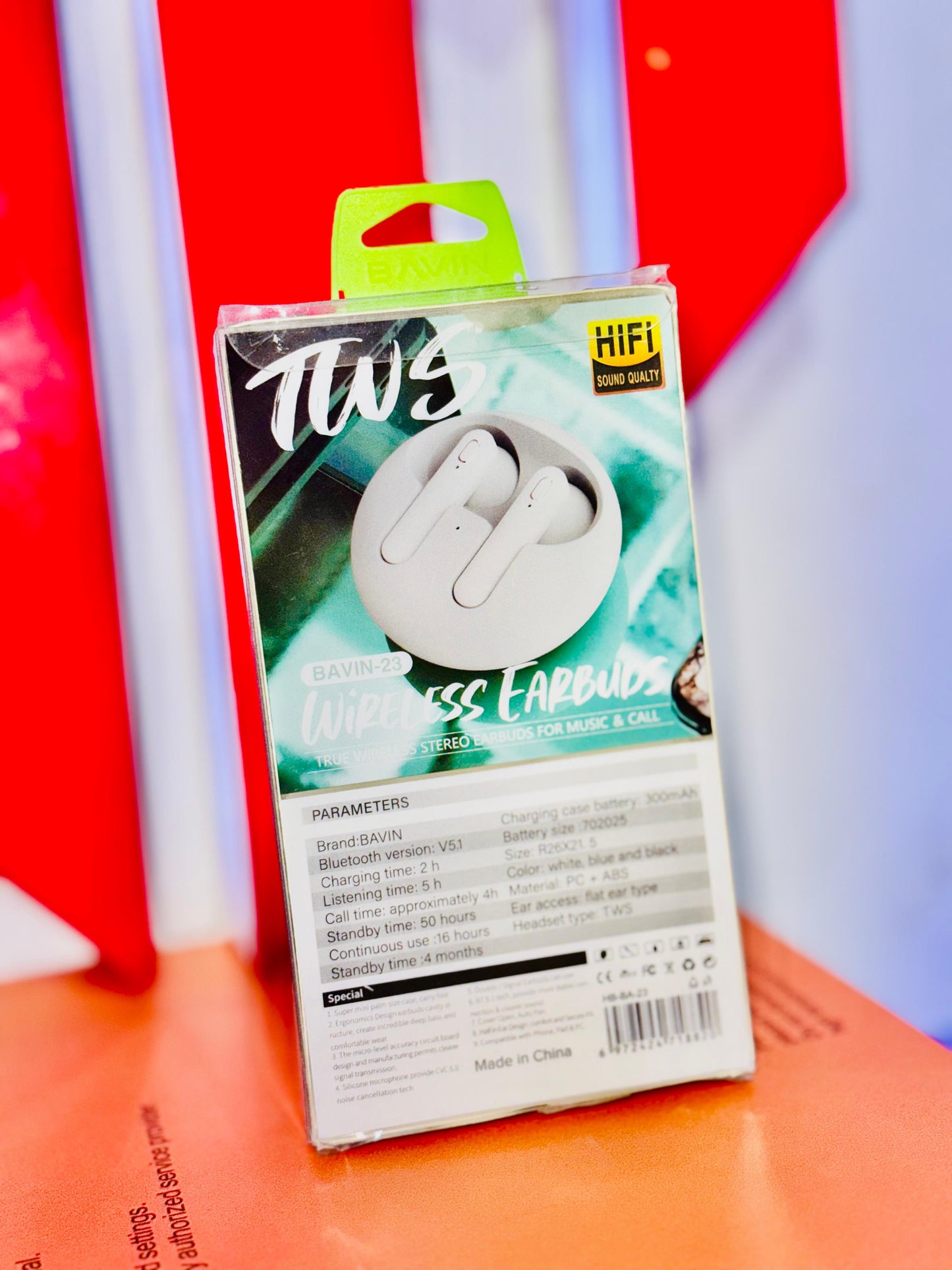 BAVIN Wireless Airbuds