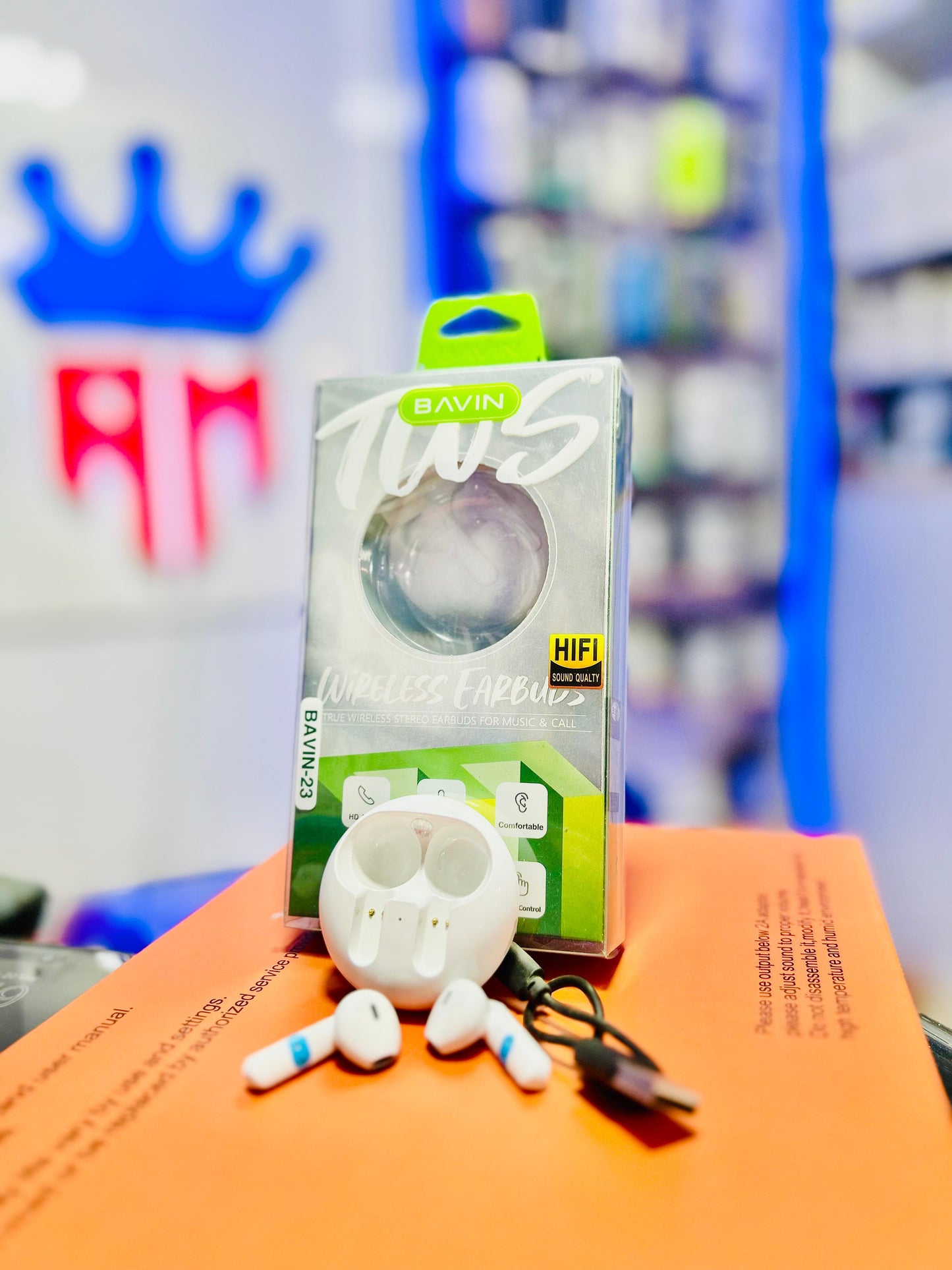 BAVIN Wireless Airbuds